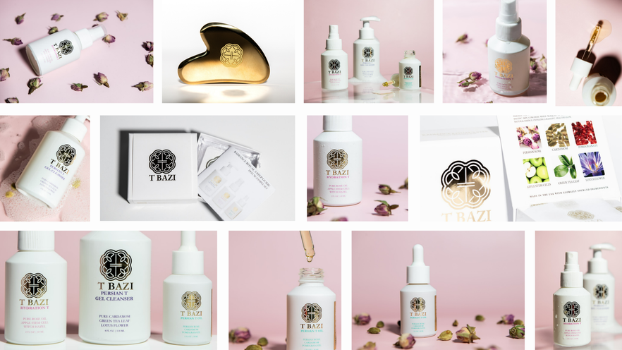 Nina Hajian Jenna McGInnis Radiance Ritual 3-Step Persian T Gel Cleanser Hydration T and Persian T Oil