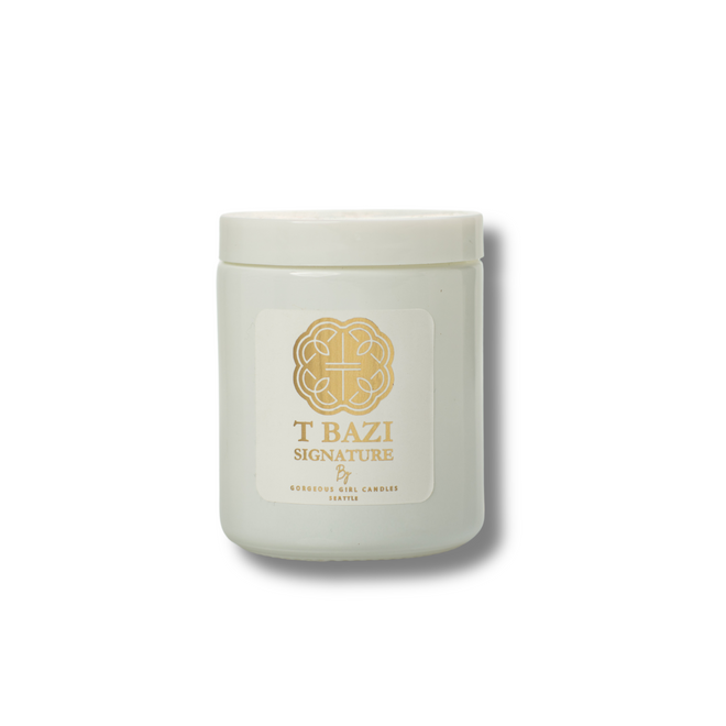 NEW! T Bazi Signature Candle X Gorgeous Girl Candles Seattle