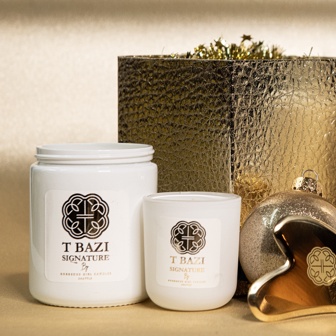 T Bazi Signature Candle X Gorgeous Girl Candles Seattle