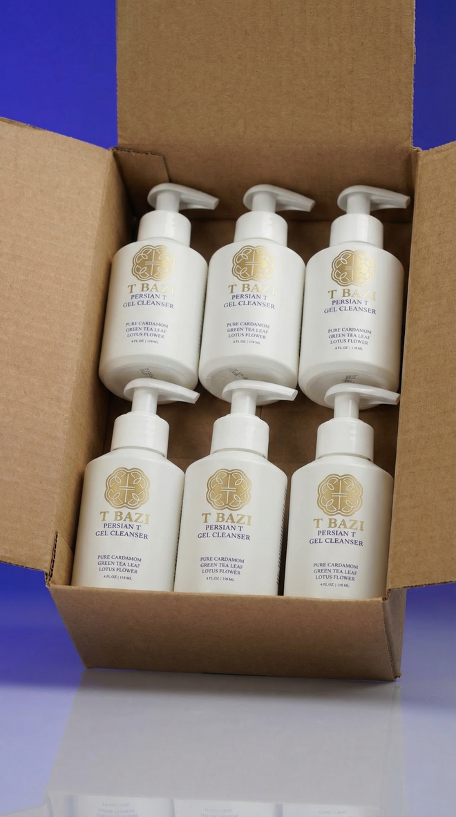 Persian T Gel Cleanser Case Wholesale