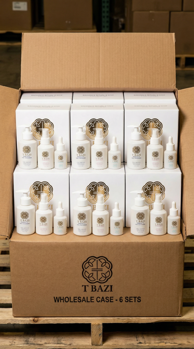 3-Step Radiance Ritual Skincare Case Wholesale
